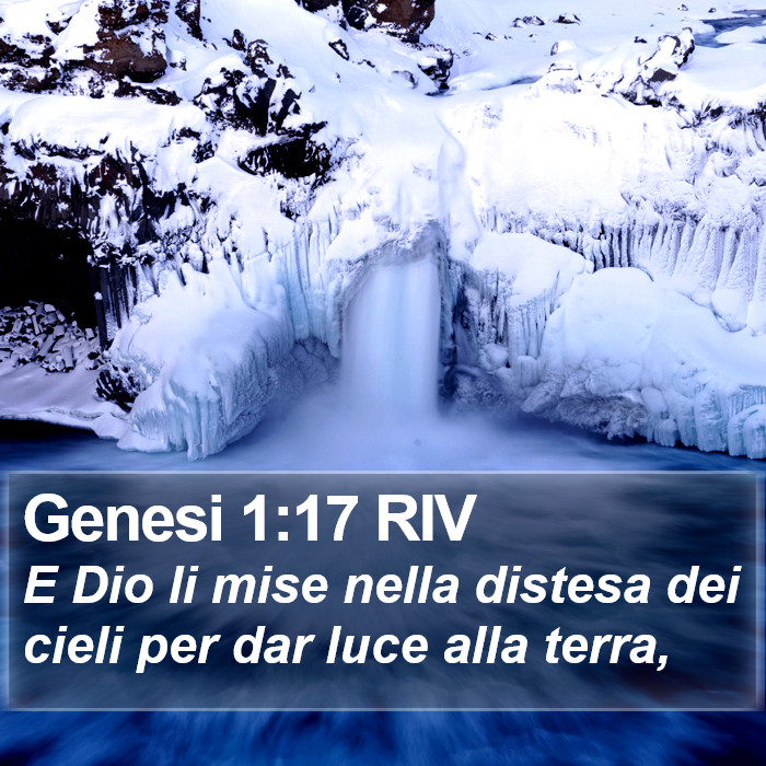 Genesi 1:17 RIV Bible Study