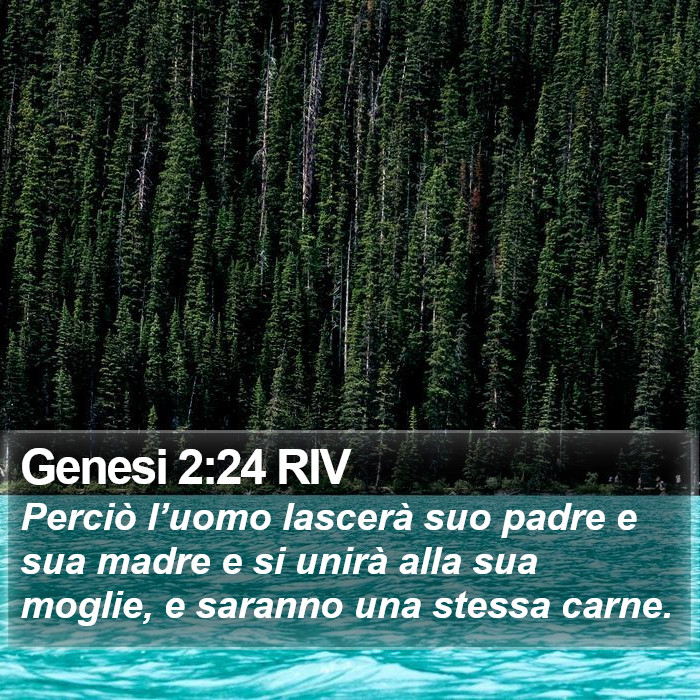 Genesi 2:24 RIV Bible Study