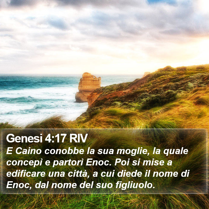 Genesi 4:17 RIV Bible Study