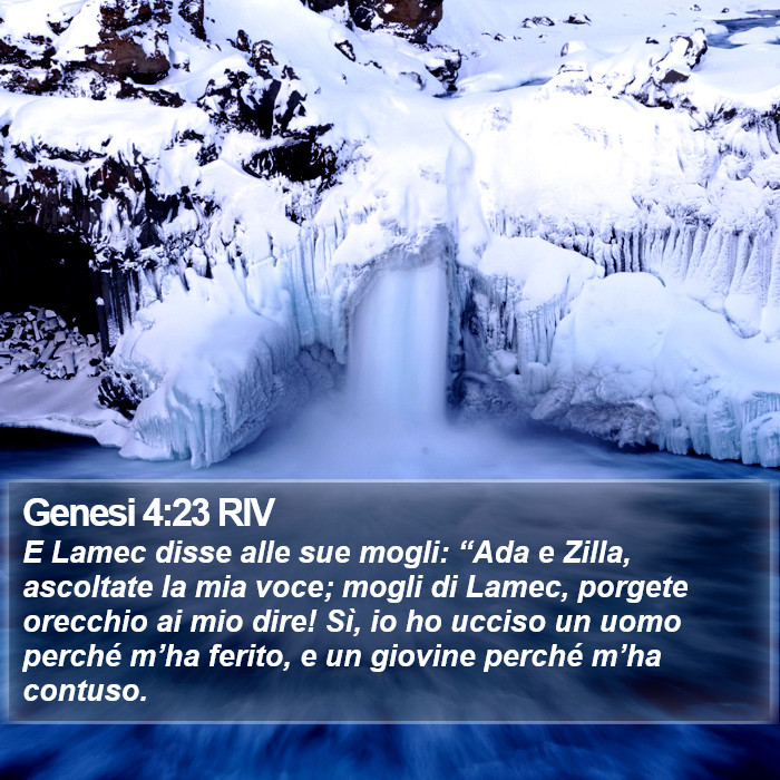 Genesi 4:23 RIV Bible Study