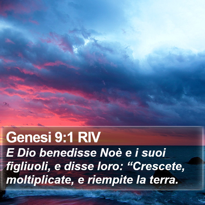 Genesi 9:1 RIV Bible Study
