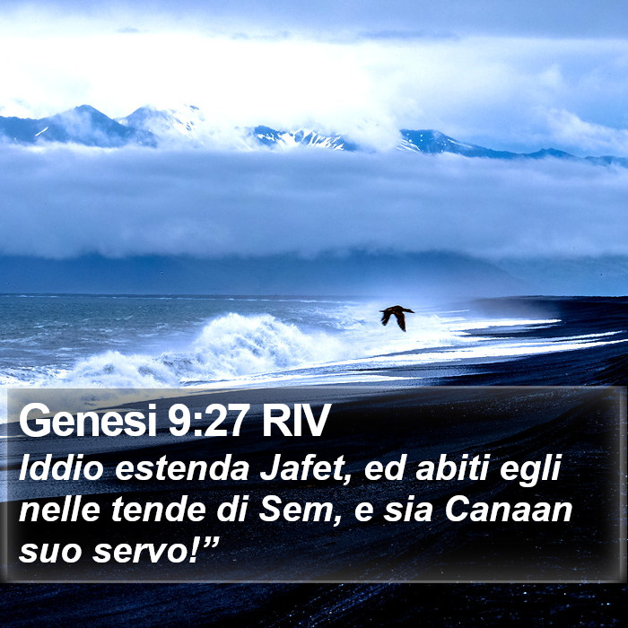 Genesi 9:27 RIV Bible Study