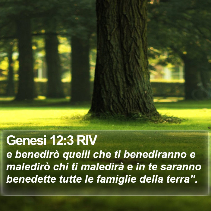 Genesi 12:3 RIV Bible Study