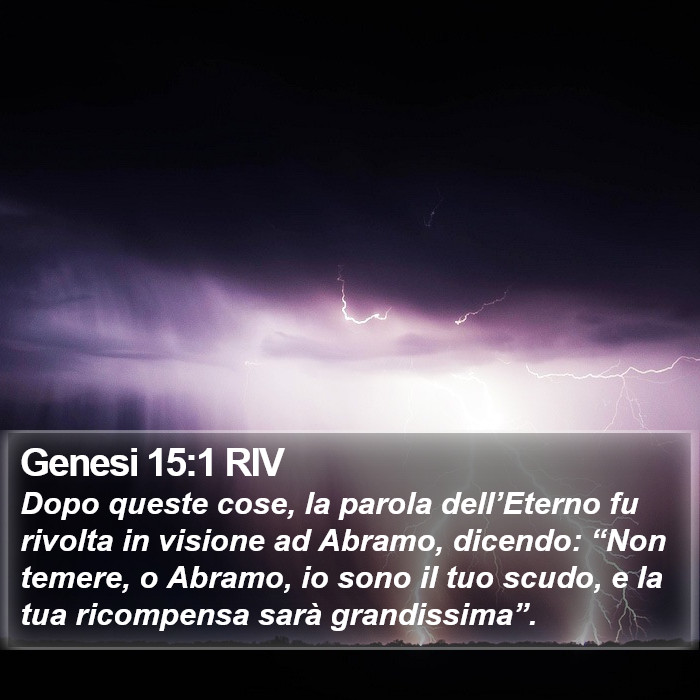 Genesi 15:1 RIV Bible Study