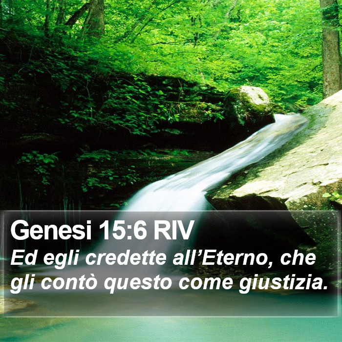 Genesi 15:6 RIV Bible Study