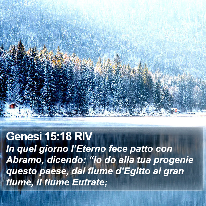 Genesi 15:18 RIV Bible Study