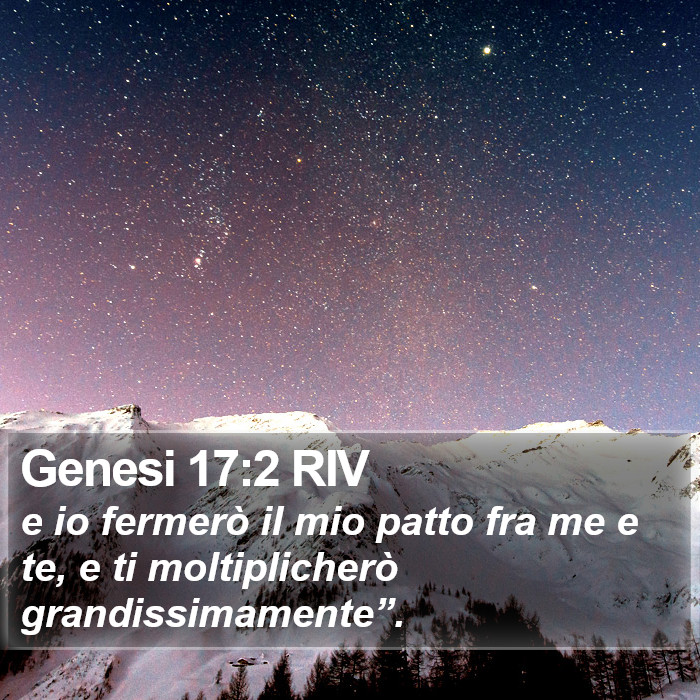 Genesi 17:2 RIV Bible Study