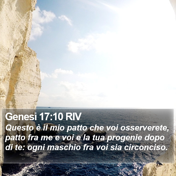 Genesi 17:10 RIV Bible Study