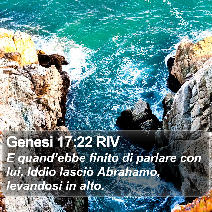 Genesi 17:22 RIV Bible Study