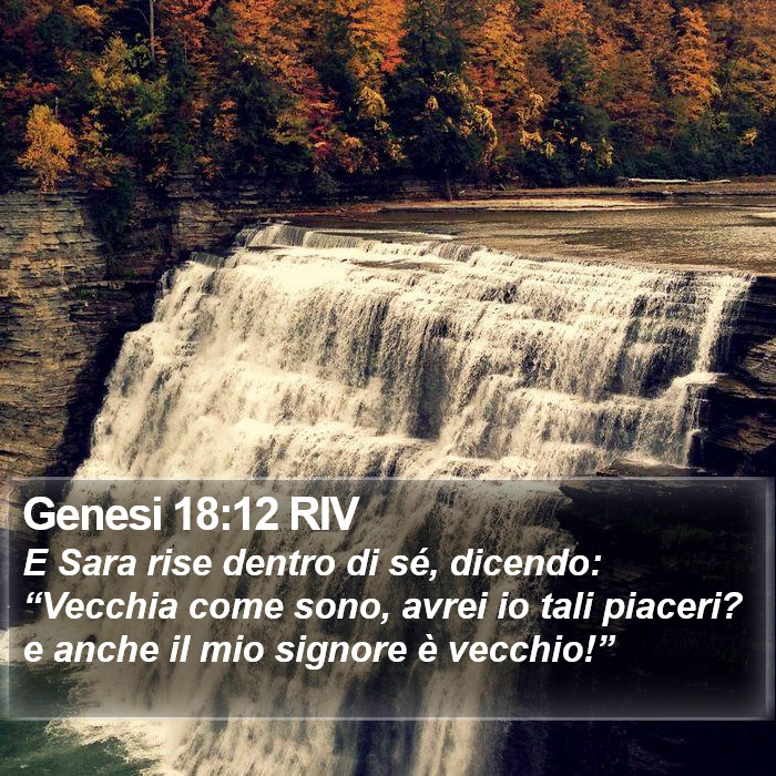 Genesi 18:12 RIV Bible Study