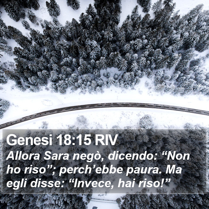 Genesi 18:15 RIV Bible Study