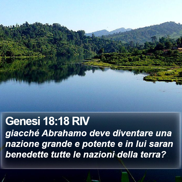 Genesi 18:18 RIV Bible Study
