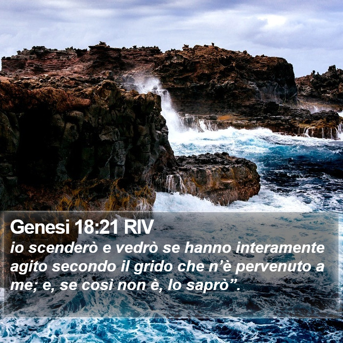 Genesi 18:21 RIV Bible Study