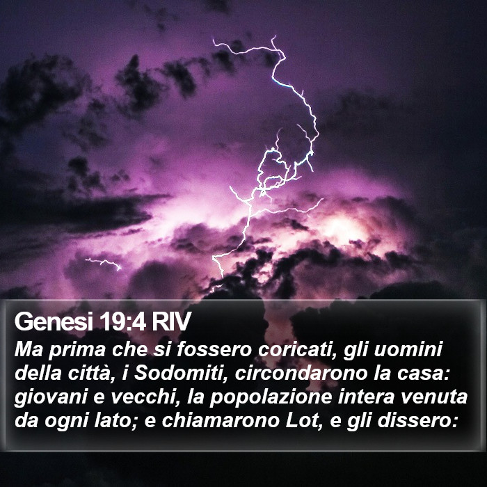 Genesi 19:4 RIV Bible Study