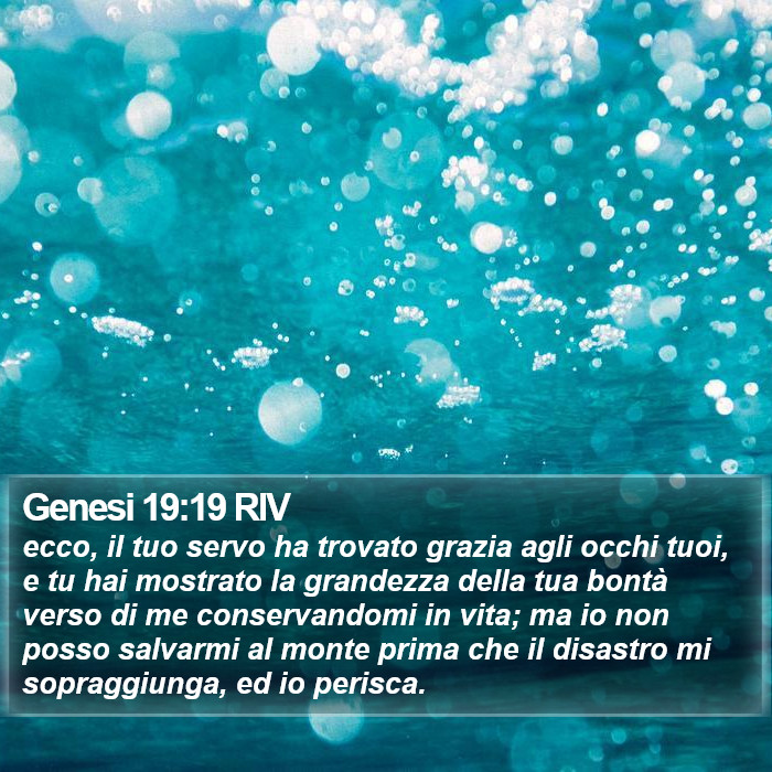 Genesi 19:19 RIV Bible Study