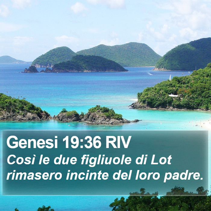 Genesi 19:36 RIV Bible Study