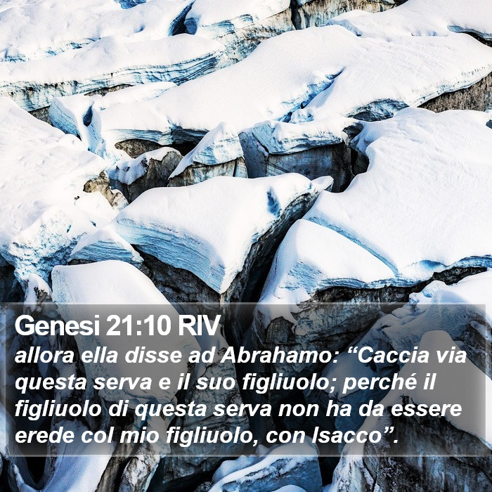 Genesi 21:10 RIV Bible Study