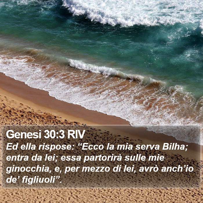 Genesi 30:3 RIV Bible Study