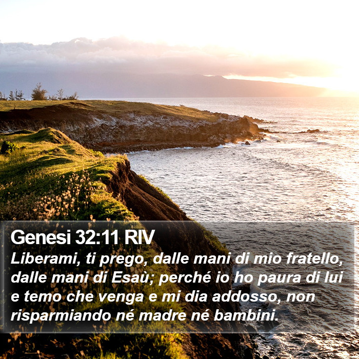 Genesi 32:11 RIV Bible Study