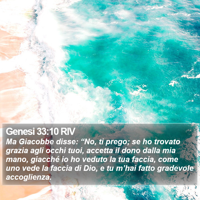 Genesi 33:10 RIV Bible Study