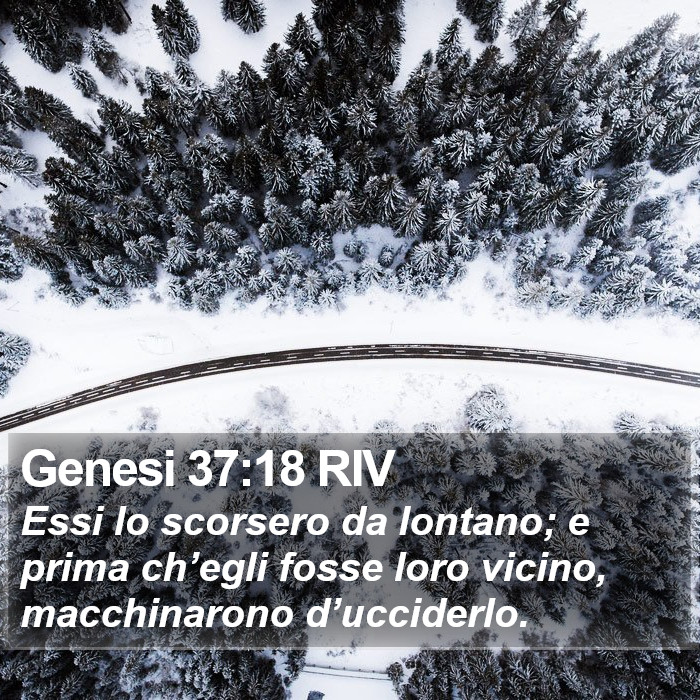 Genesi 37:18 RIV Bible Study