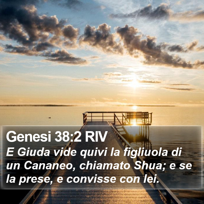 Genesi 38:2 RIV Bible Study