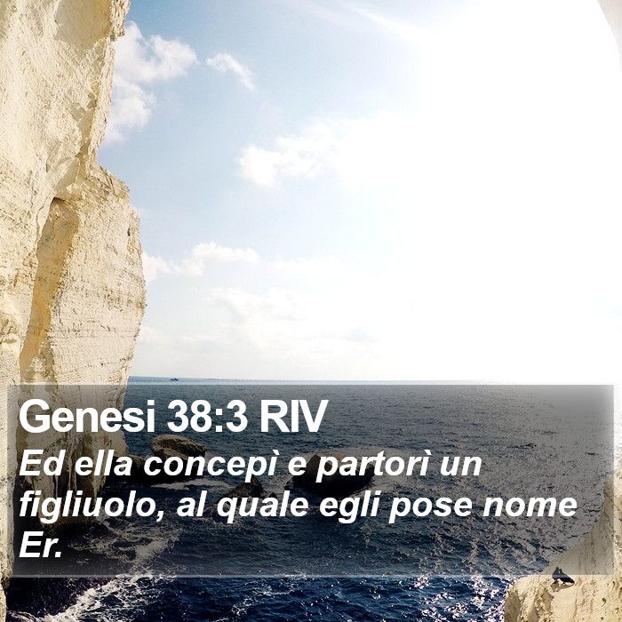 Genesi 38:3 RIV Bible Study