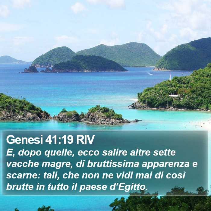 Genesi 41:19 RIV Bible Study