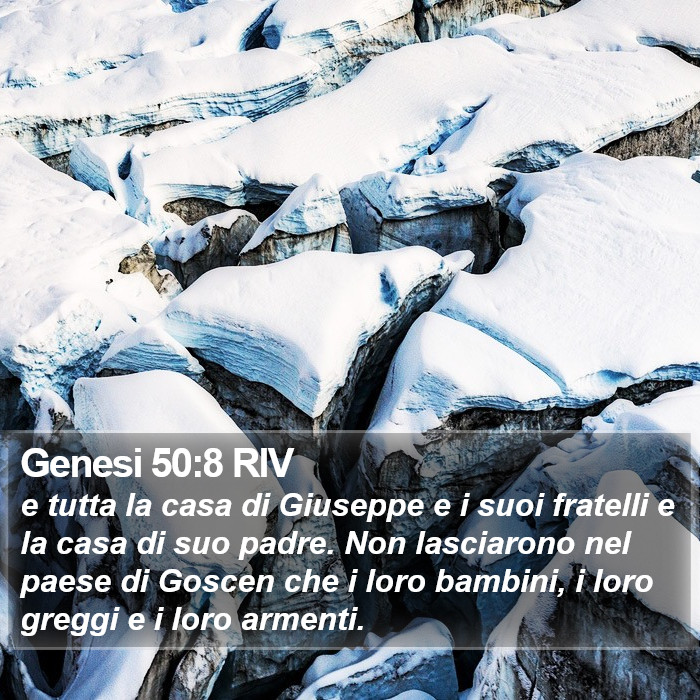 Genesi 50:8 RIV Bible Study