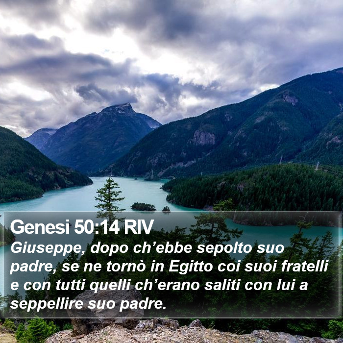 Genesi 50:14 RIV Bible Study