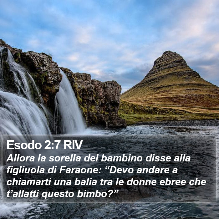 Esodo 2:7 RIV Bible Study