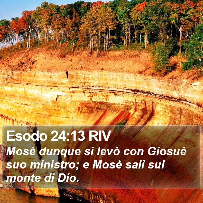 Esodo 24:13 RIV Bible Study