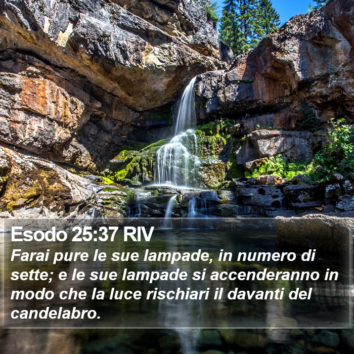 Esodo 25:37 RIV Bible Study