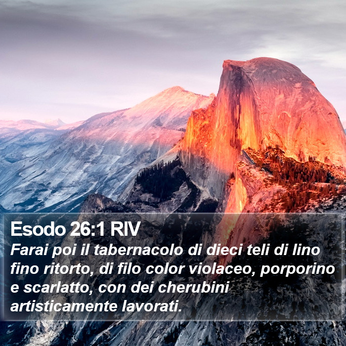 Esodo 26:1 RIV Bible Study