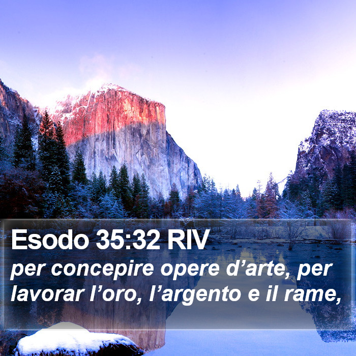 Esodo 35:32 RIV Bible Study