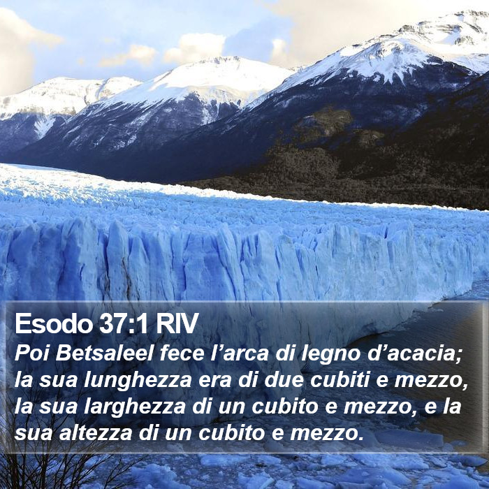 Esodo 37:1 RIV Bible Study