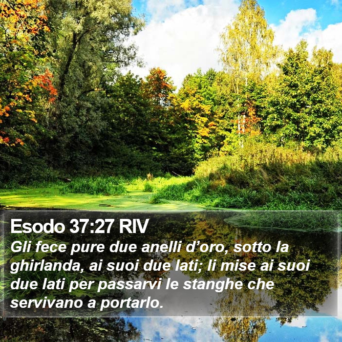 Esodo 37:27 RIV Bible Study