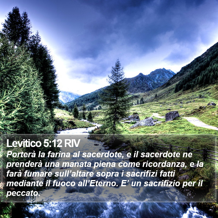 Levitico 5:12 RIV Bible Study