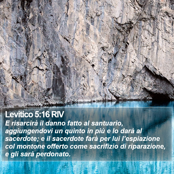 Levitico 5:16 RIV Bible Study