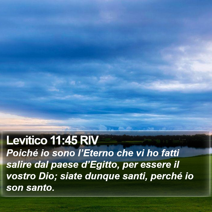 Levitico 11:45 RIV Bible Study