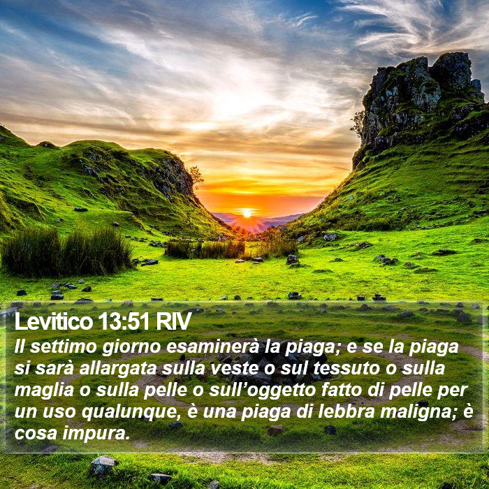 Levitico 13:51 RIV Bible Study