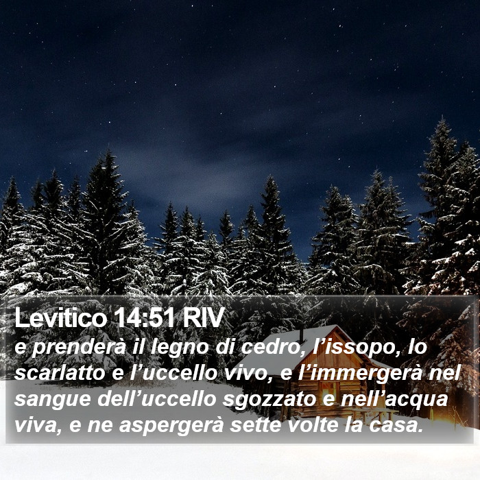 Levitico 14:51 RIV Bible Study