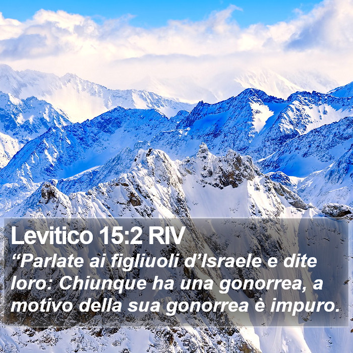 Levitico 15:2 RIV Bible Study