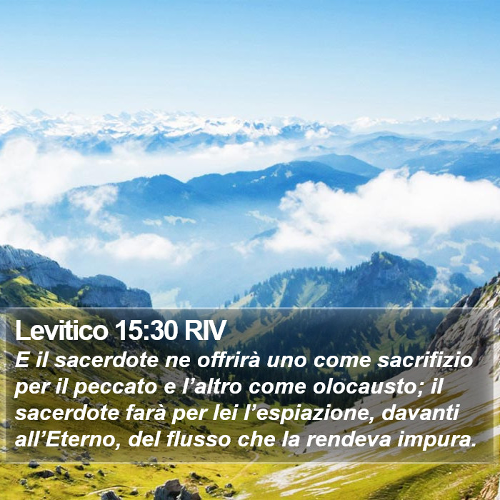 Levitico 15:30 RIV Bible Study
