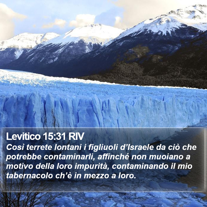 Levitico 15:31 RIV Bible Study