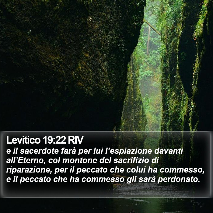 Levitico 19:22 RIV Bible Study