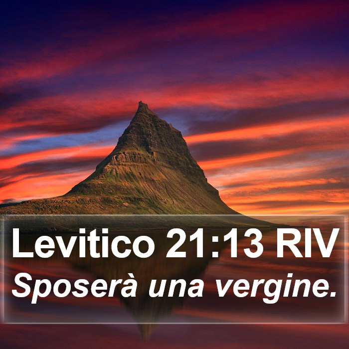 Levitico 21:13 RIV Bible Study