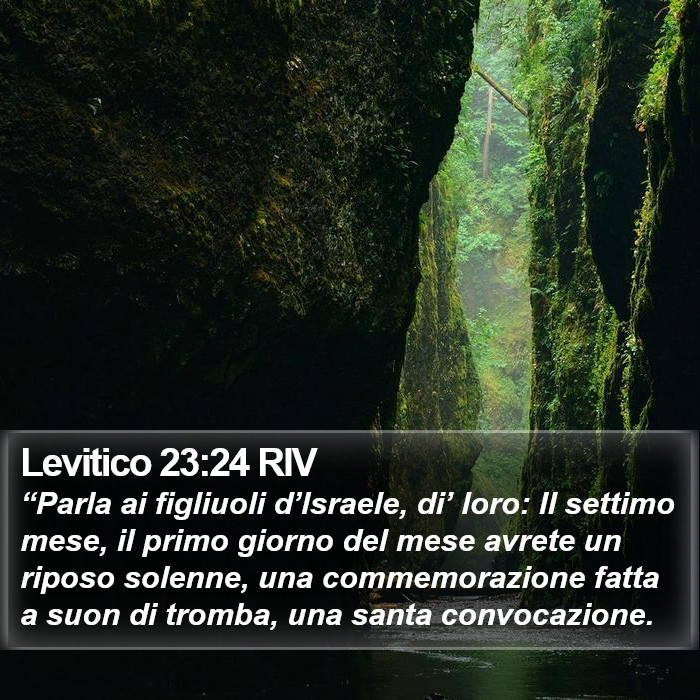 Levitico 23:24 RIV Bible Study