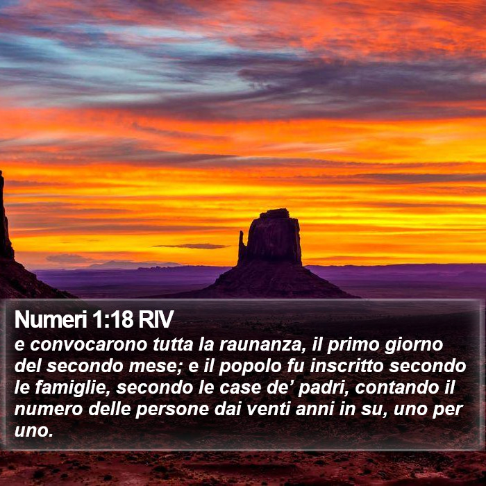 Numeri 1:18 RIV Bible Study