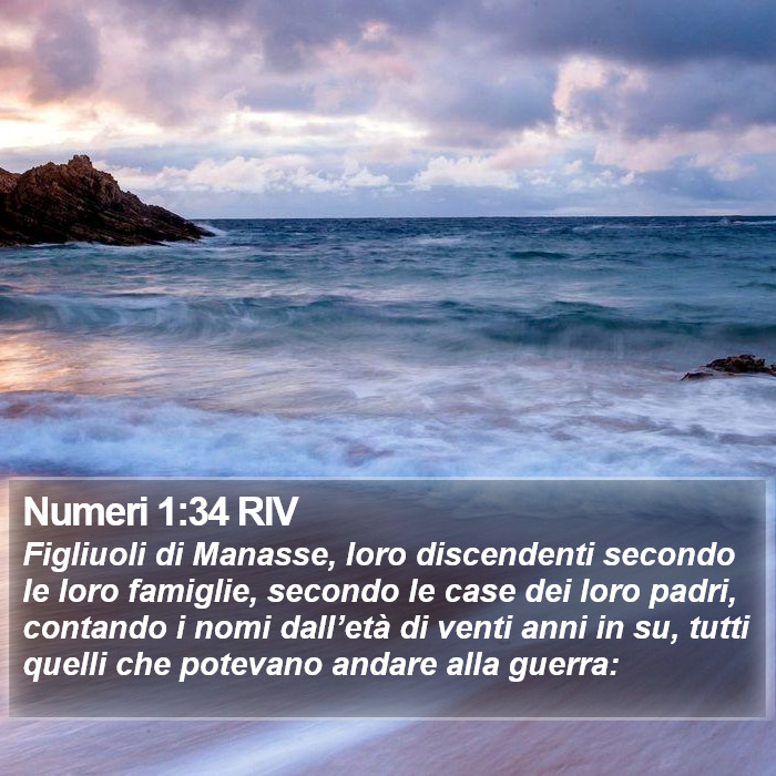 Numeri 1:34 RIV Bible Study